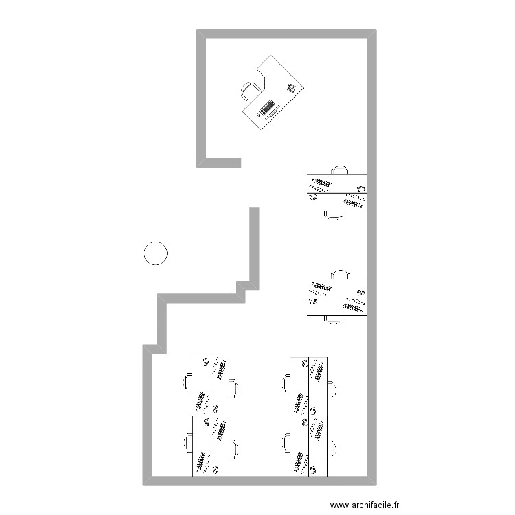 BUREAU 3EME. Plan de 0 pièce et 0 m2