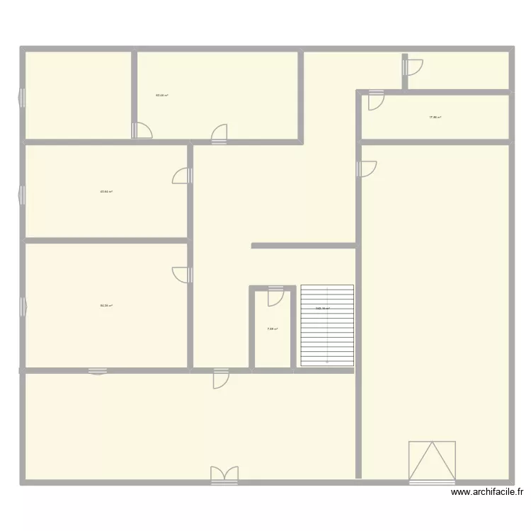 MUS R1. Plan de 6 Pièces et 526 m² MUS R1. Plan de 6 Pièces et 526 m²