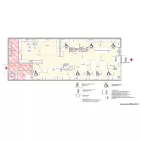 Plan 2D CDC Magasin BELONG Final - Norme Handicap&eacute;e