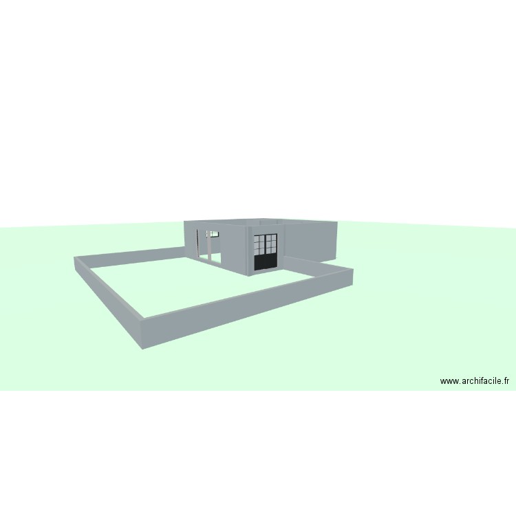 antirion 5 chambres rdc variante 1. Plan de 5 pièces et 599 m2