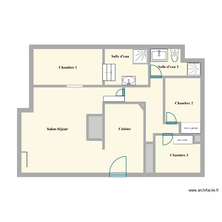 grotte. Plan de grotte. Plan de