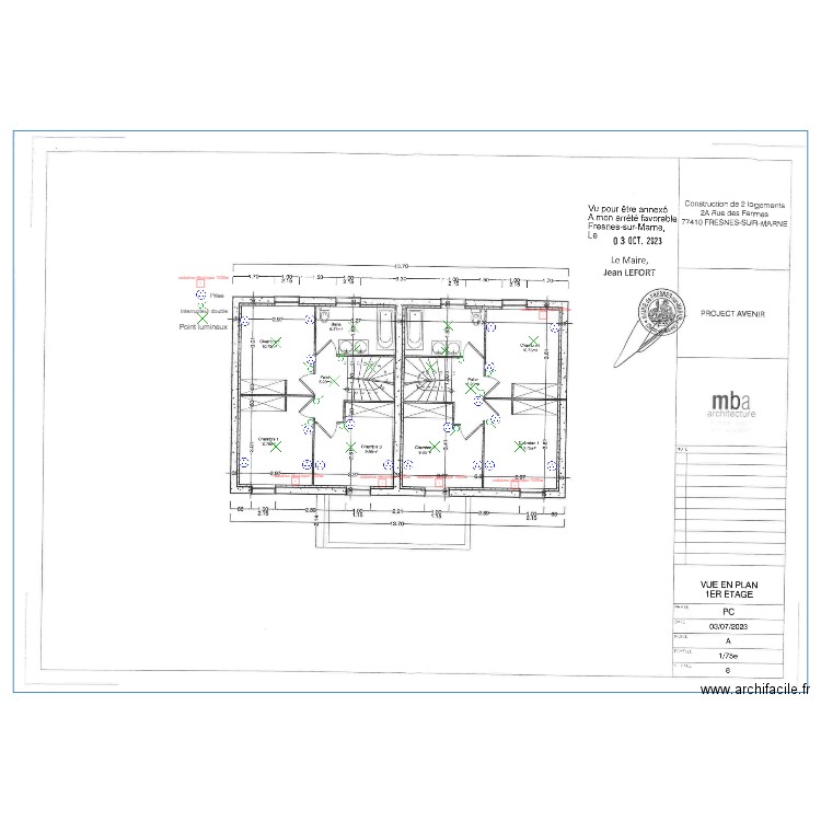 fresnes. Plan de 0 pièce et 0 m2