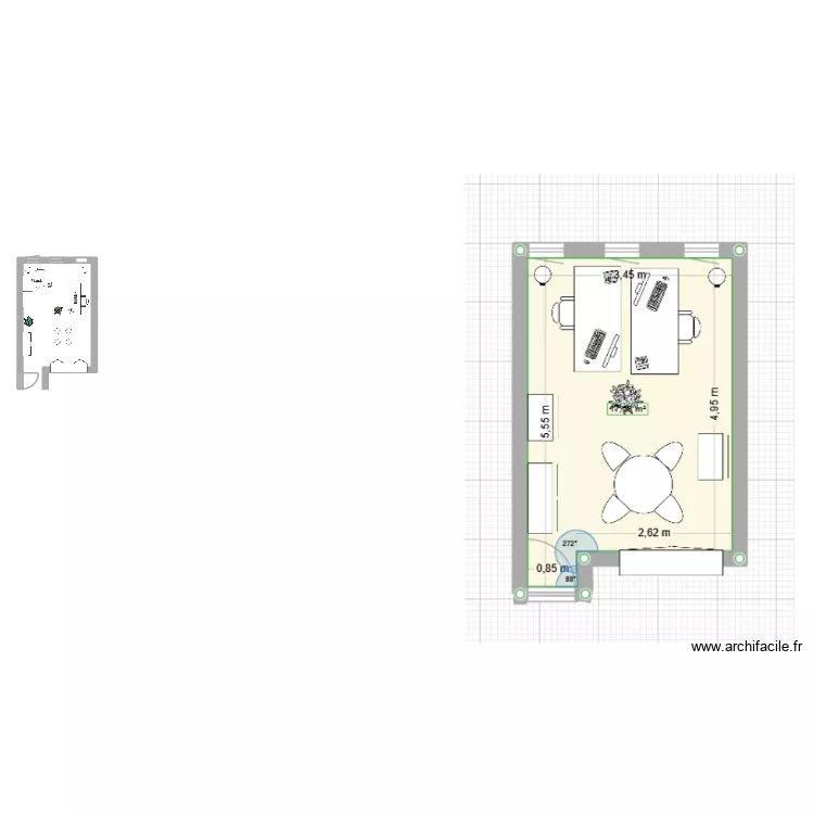 futur bureau 2. Plan de 