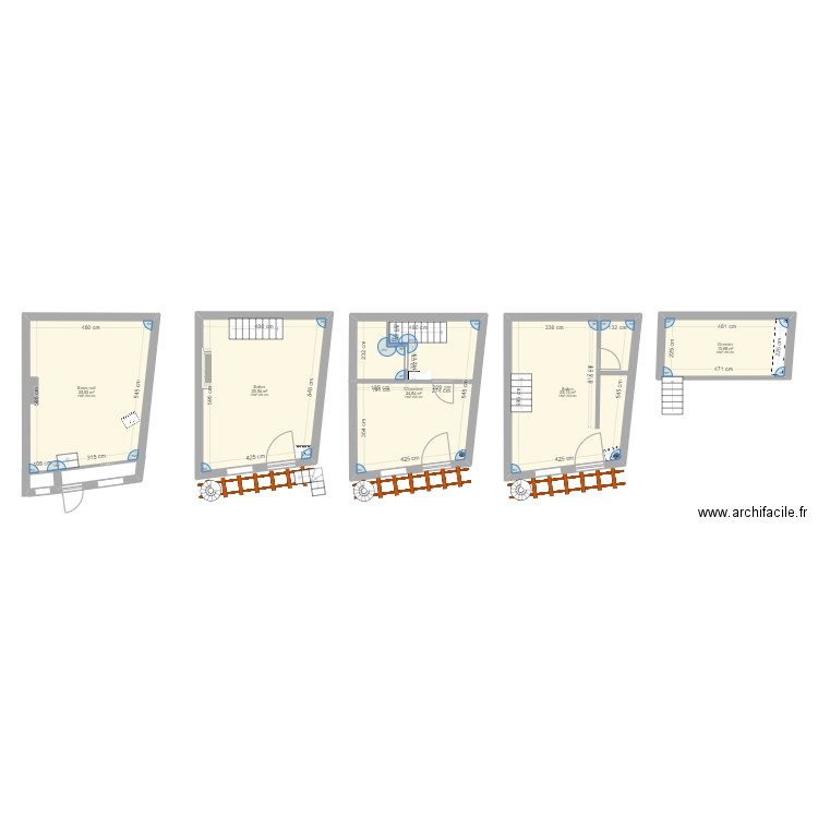 Pomieri v2. Plan de 0 pièce et 0 m2