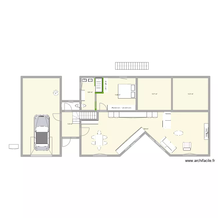 &ugrave;mm;ml;;m&ugrave;. Plan de 7  et 150 m²