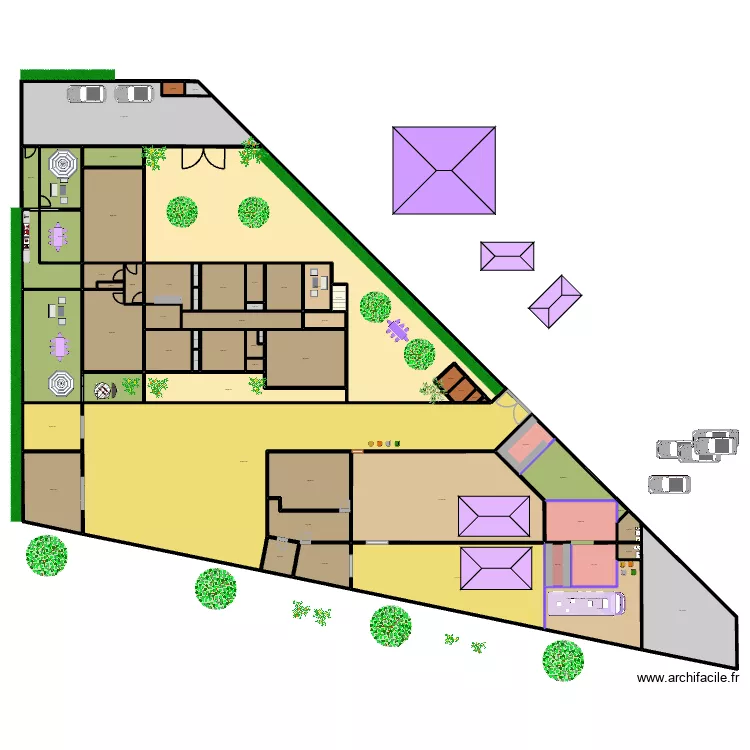 FOODTRUCK 0812B. Plan de 61  et 1890 m²