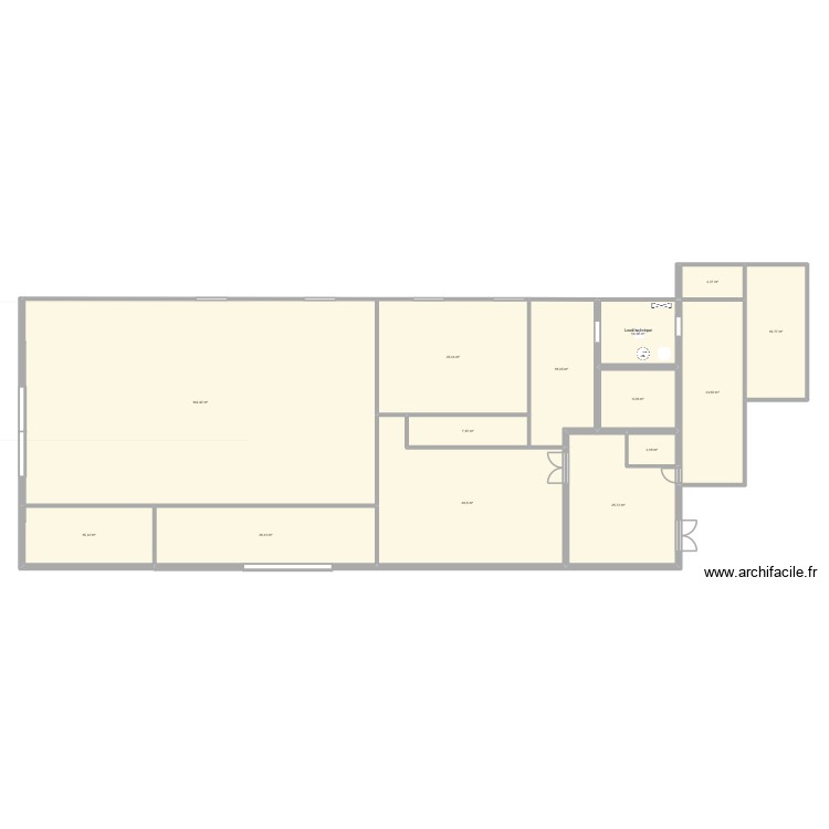 Laboratoire traiteur arinthod 3. Plan de 0 pièce et 0 m2