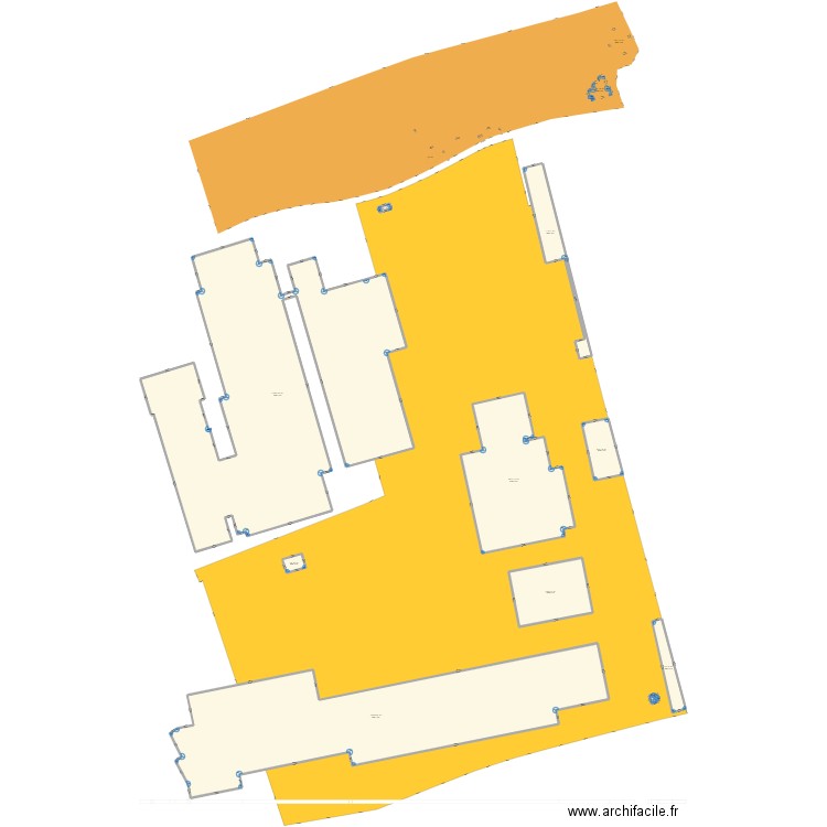 port de montereau prysmian. Plan de 12 pièces et 3778 m2