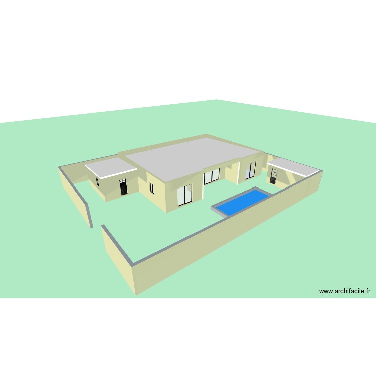 MAISON 1er PLAN. Plan de 0 pièce et 0 m2