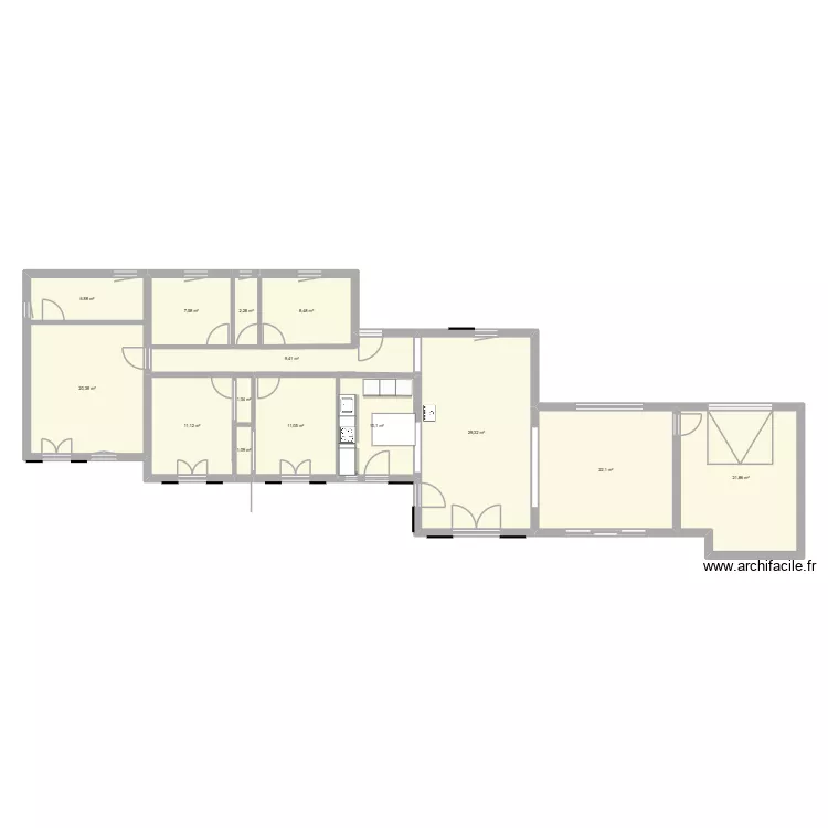 st cezaire. Plan de 14 et 163 m² st cezaire. Plan de 14 et 163 m²