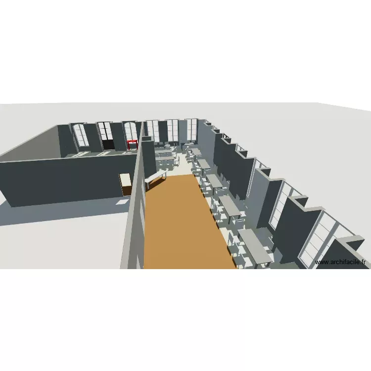 Mont gonthier V2. Plan de 3 Pièces et 253 m² Mont gonthier V2. Plan de 3 Pièces et 253 m²