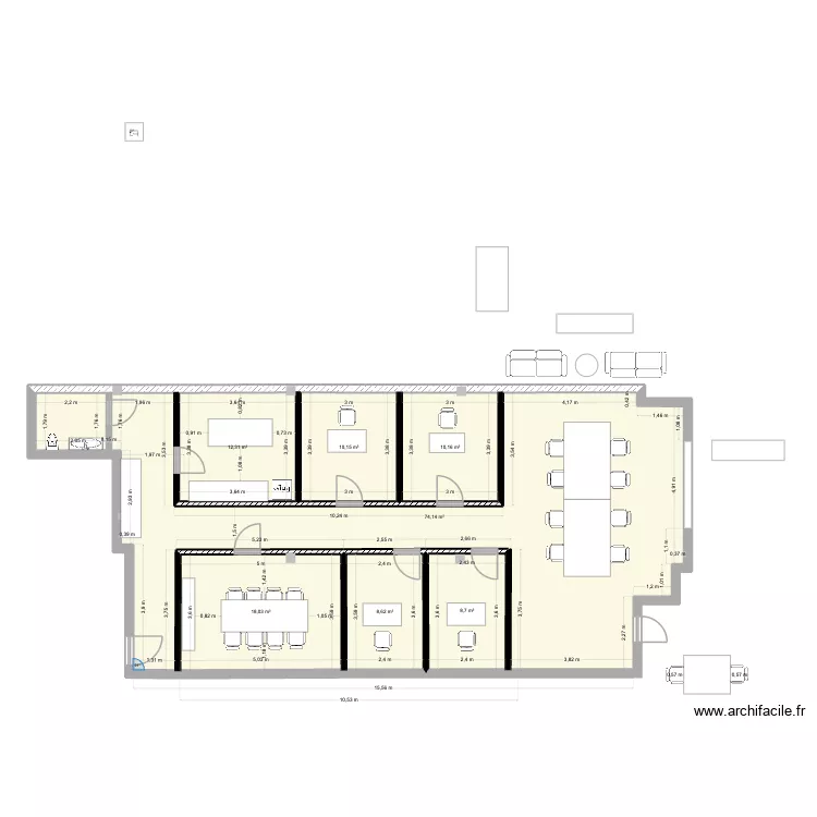 LA DURANNE X7 v4. Plan de 7 et 142 m² LA DURANNE X7 v4. Plan de 7 et 142 m²