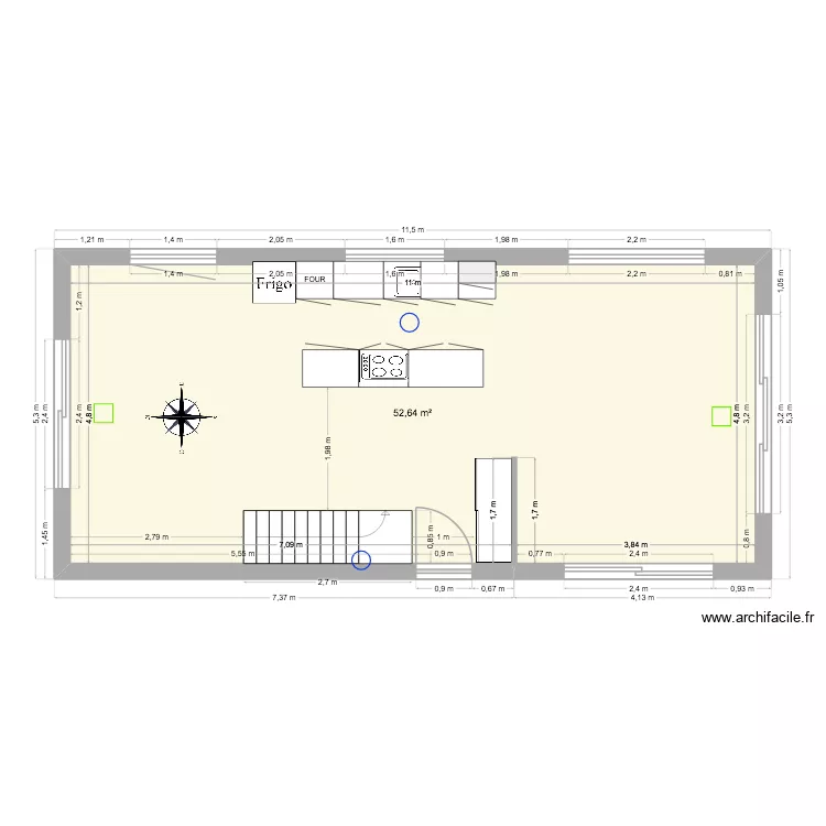sous sol veigy. Plan de 1 et 53 m² sous sol veigy. Plan de 1 et 53 m²