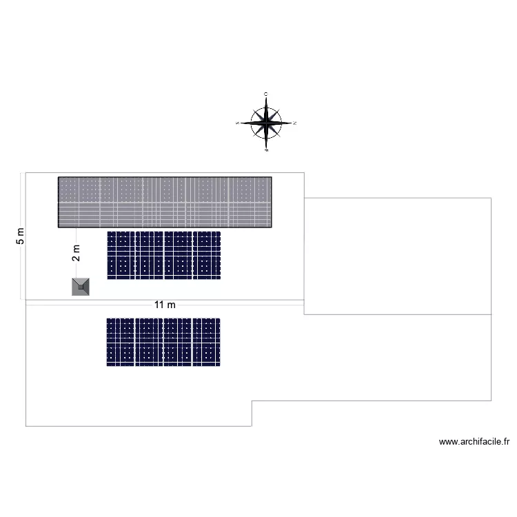 MAISON CHALLANCIN. Plan de 