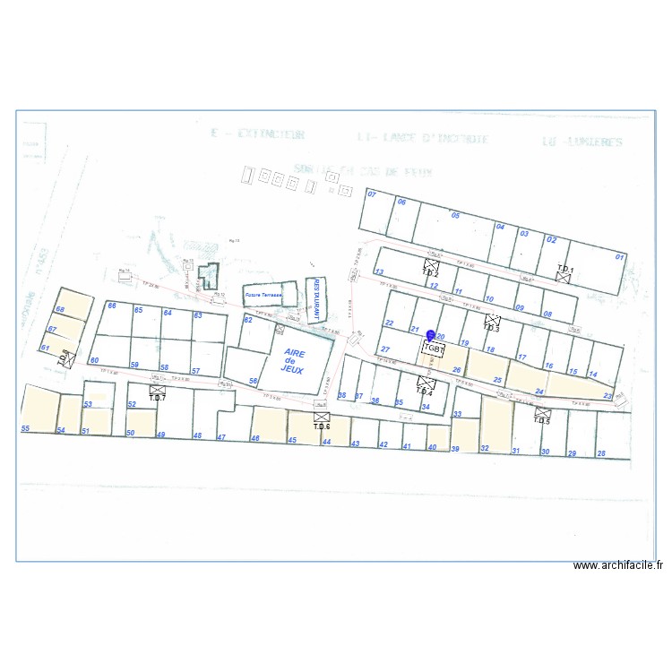 Mr. et Mme. ROUSEAU 03. Plan de 75 pièces et 122 m2