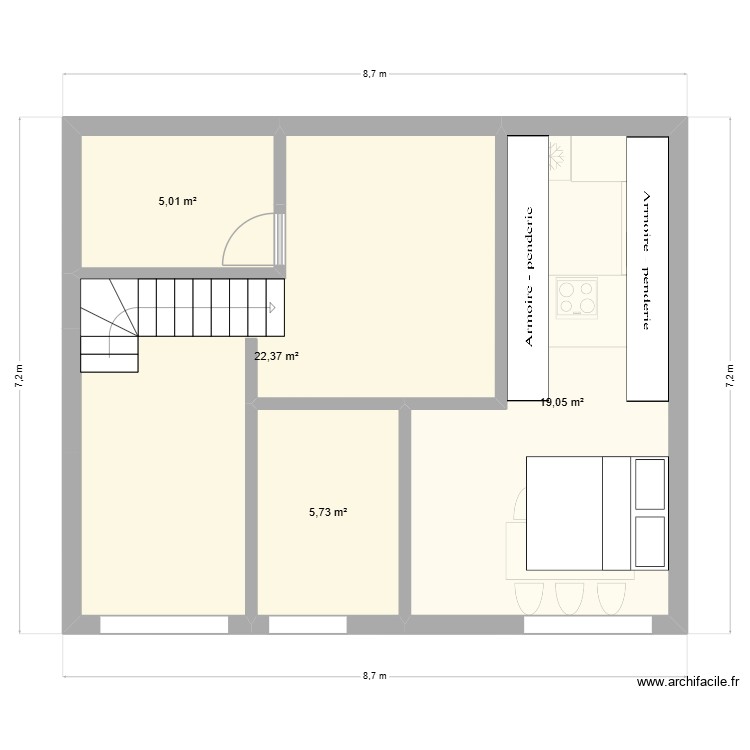 Benand. Plan de 0 pièce et 0 m2 Benand. Plan de 0 pièce et 0 m2
