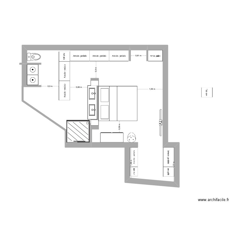 Jean-Louis Chambre. Plan de 0 pièce et 0 m2