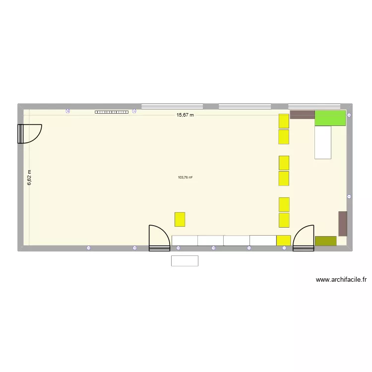 EIP C02. Plan de 1 et 104 m² EIP C02. Plan de 1 et 104 m²