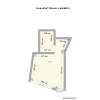 PLAN J BARBER'S AVANT TRAVAUX 