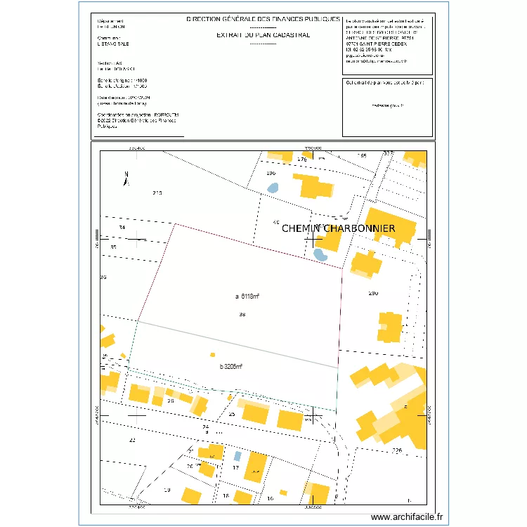 DIVSION SAVIGNY . Plan de 
