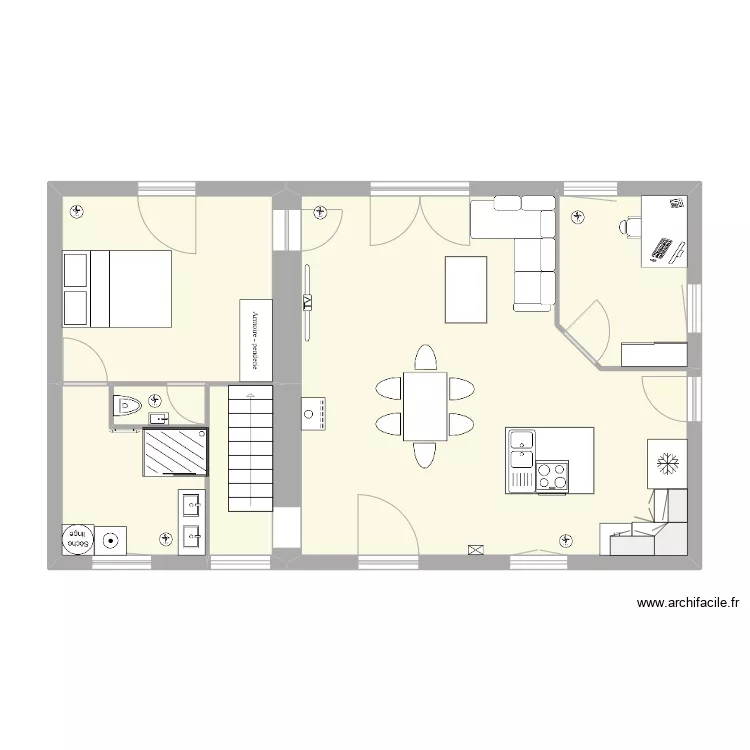 maison V3. Plan de maison V3. Plan de