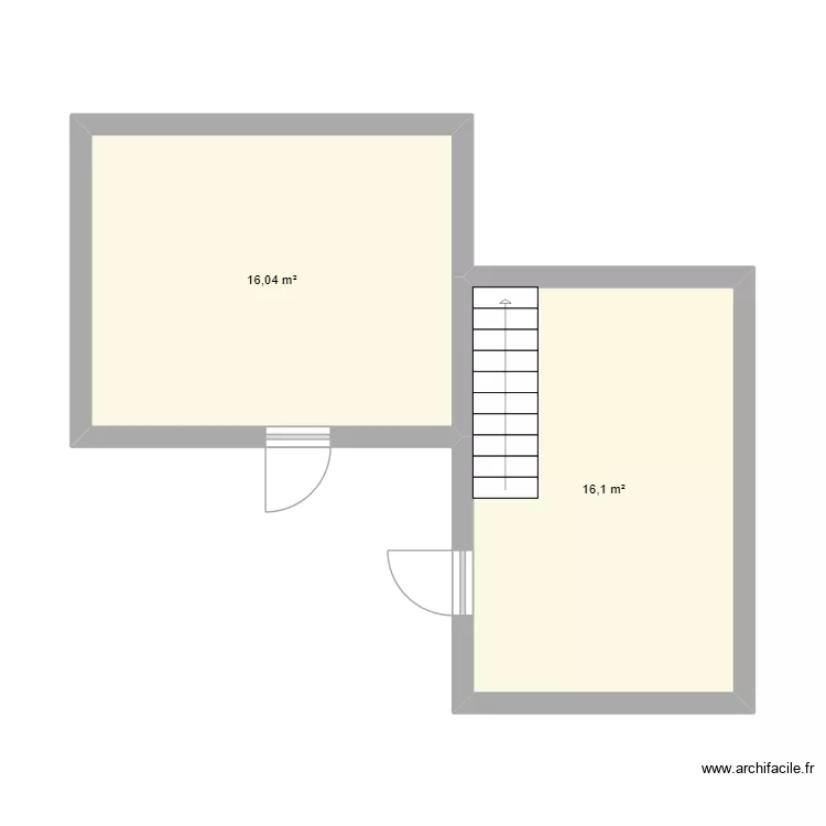 riviere rdc. Plan de 2 et 32 m² riviere rdc. Plan de 2 et 32 m²