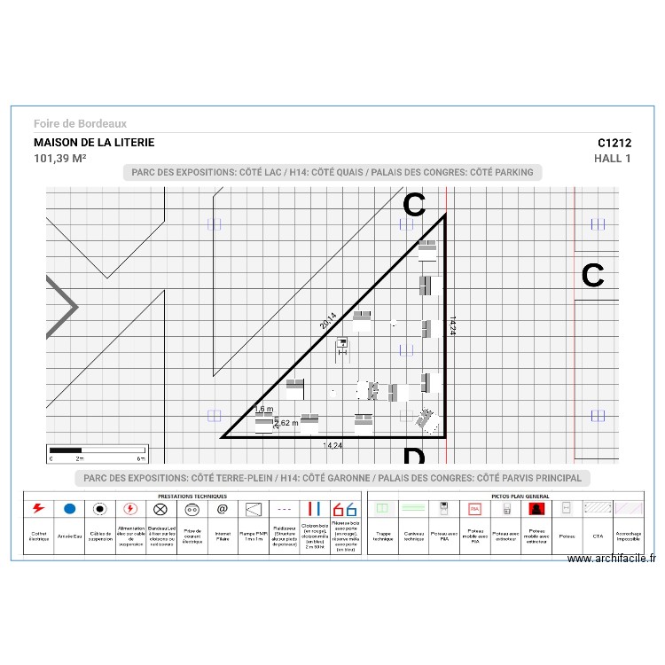 Foire 2. Plan de 0 pièce et 0 m2