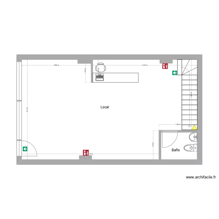 Autosonido ADF. Plan de 2 et 47 m² Autosonido ADF. Plan de 2 et 47 m²