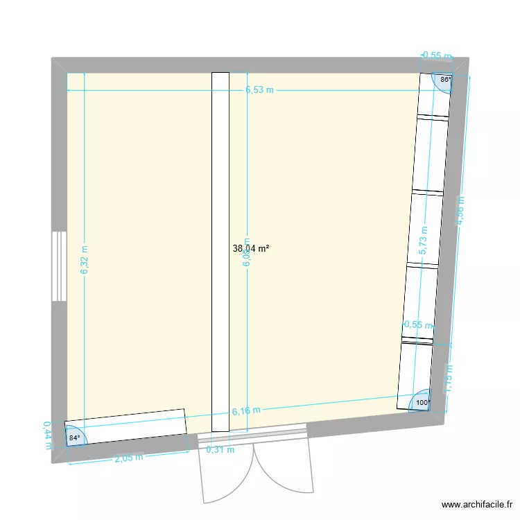 Plan atelier. Plan de Plan atelier. Plan de