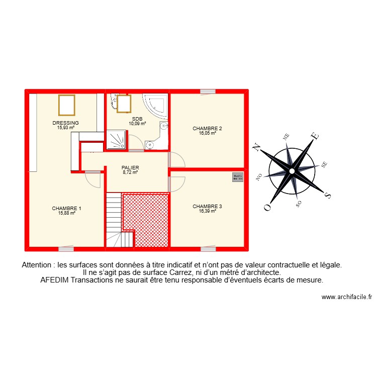 BI 24300-. Plan de 23 pièces et 321 m2