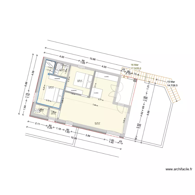 ENSUES RDC suite visite. Plan de 