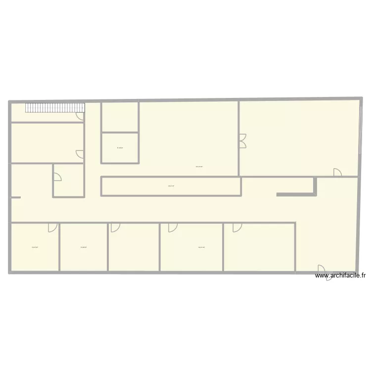 bureau circ. Plan de 6  et 603 m²
