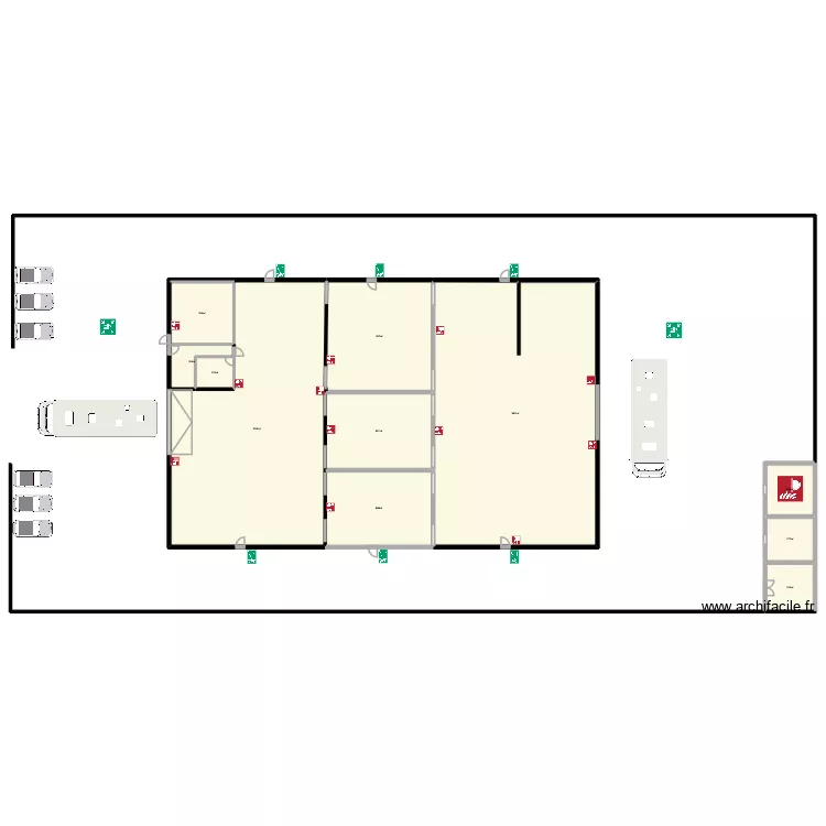 plan usine rdc. Plan de 