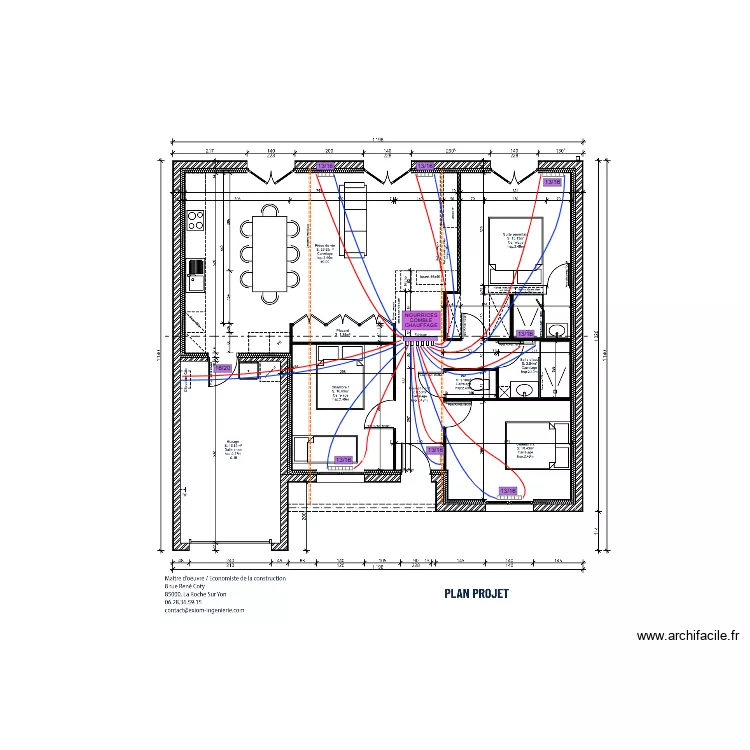 BRUN CHAUFFAGE. Plan de BRUN CHAUFFAGE. Plan de