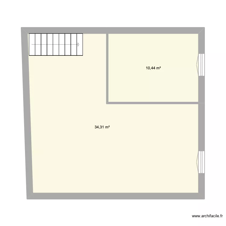 Plan Meximieux Appart. Plan de 2 et 45 m² Plan Meximieux Appart. Plan de 2 et 45 m²