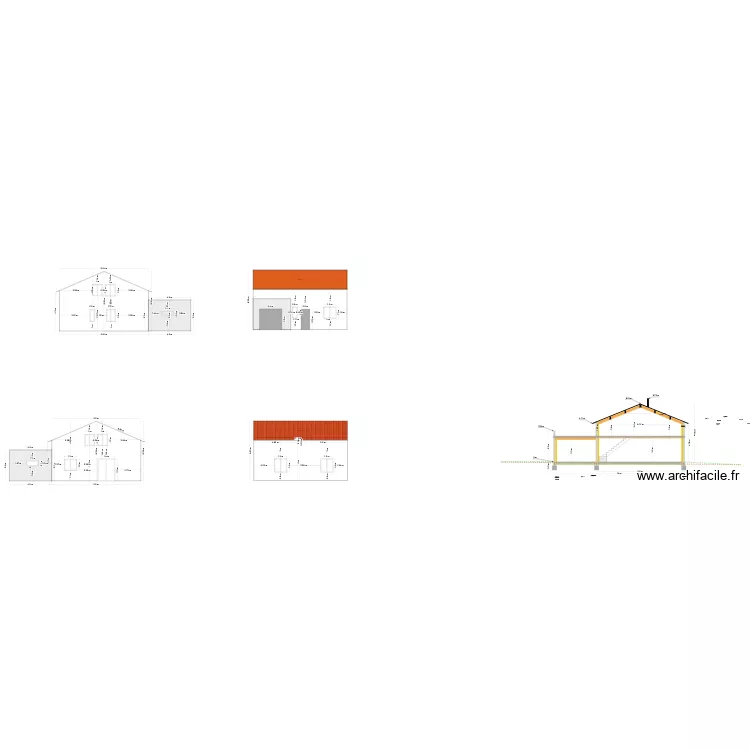 damelevieres coupe avant. Plan de damelevieres coupe avant. Plan de