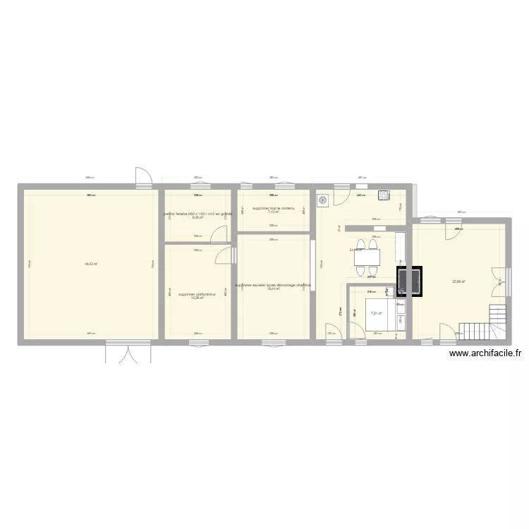 laborde plan pendant travaux. Plan de 