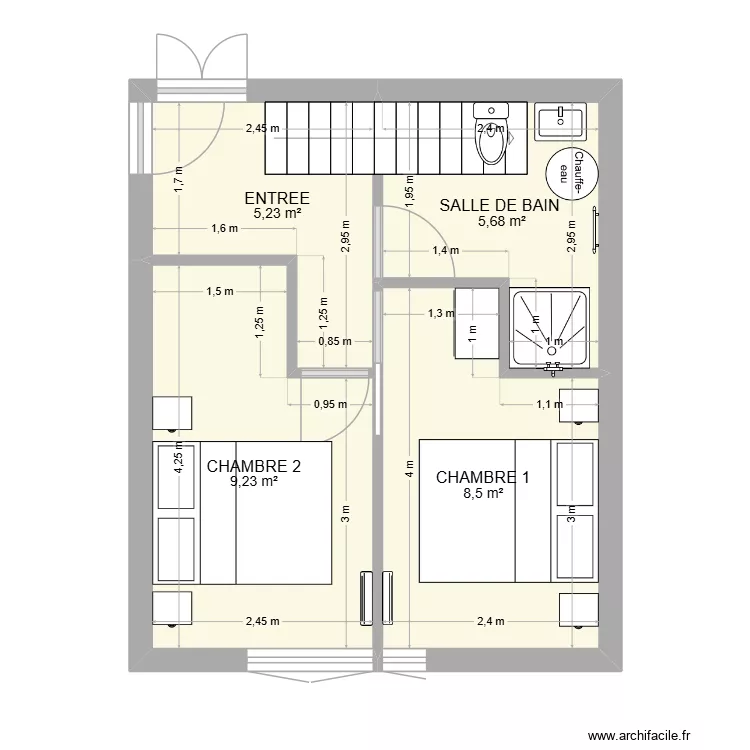 ISSOR PLAN HAUT. Plan de 4 pièces et 29 m² ISSOR PLAN HAUT. Plan de 4 pièces et 29 m²