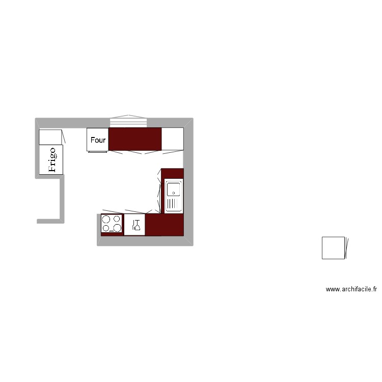 cuisine Mazan. Plan de 0 pièce et 0 m2