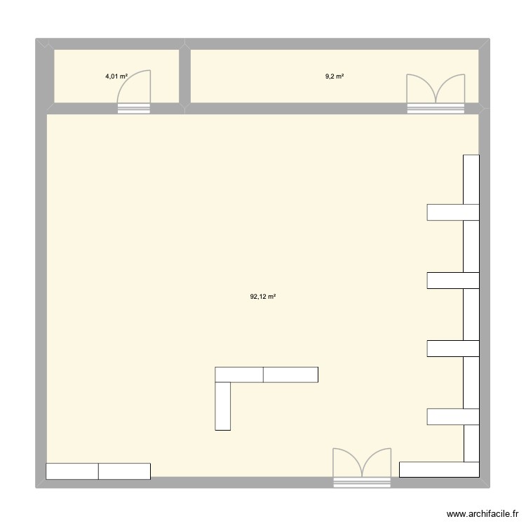plan magasin King jouet. Plan de 0 pièce et 0 m2
