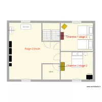 Plan 2 &eacute;tage2