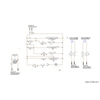 schema principe coffret ventilation chauffage ventilation cabinet de toilette étage 2