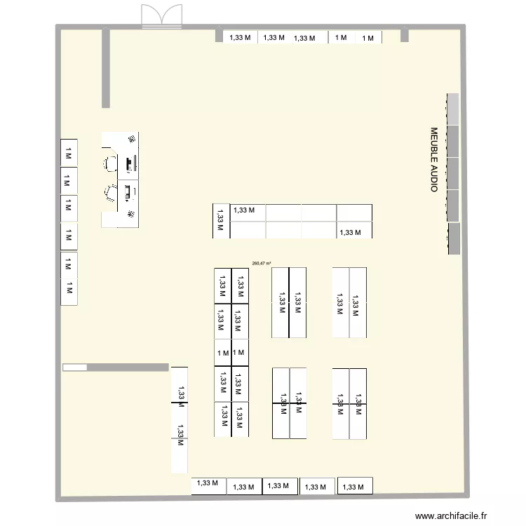 MONTBELIARD. Plan de 