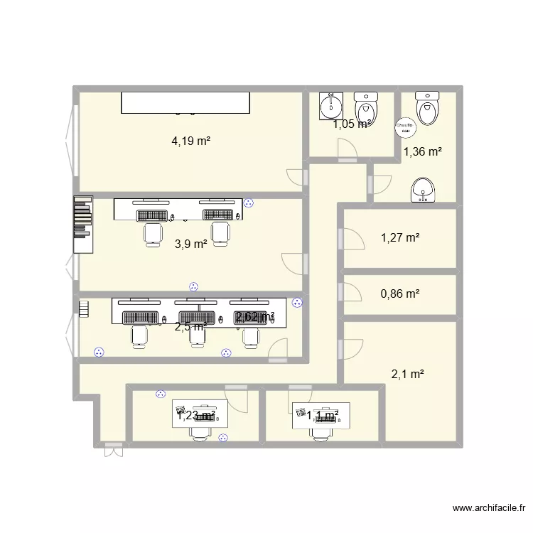 appartement. Plan de 
