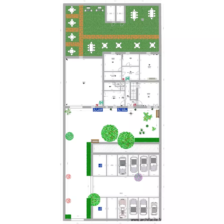ETAGE la vigneronne projet 1. Plan de 