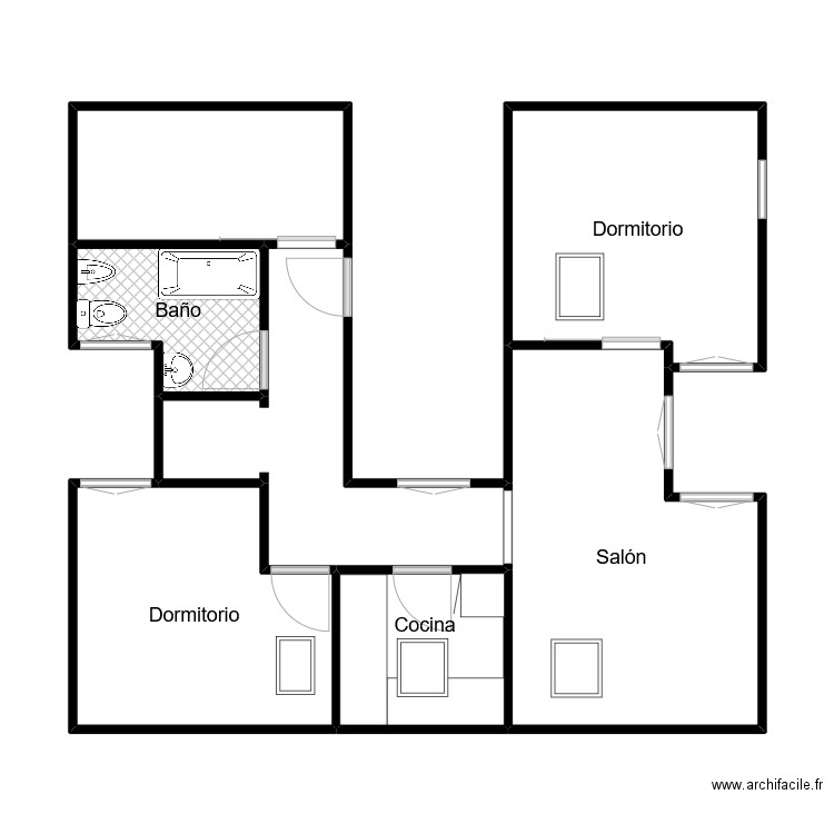 Carlos I. Plan de 0 pièce et 0 m2