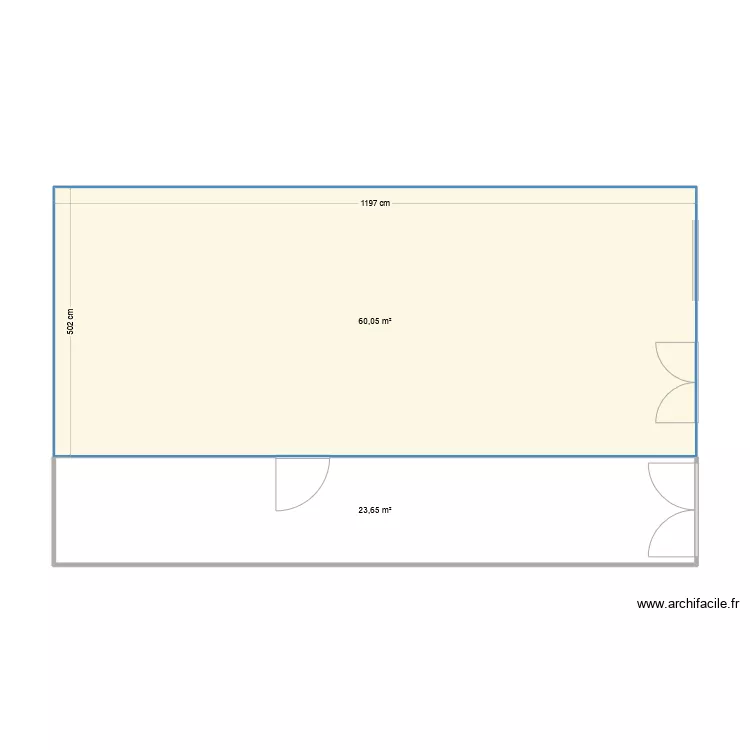 pop'up store wesco. Plan de 