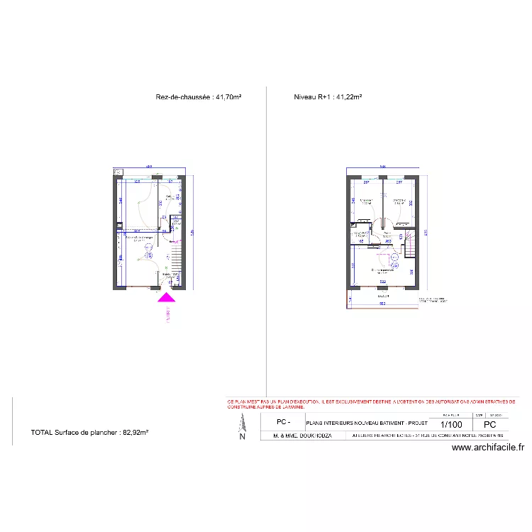 BOUKHOBZA. Plan de 