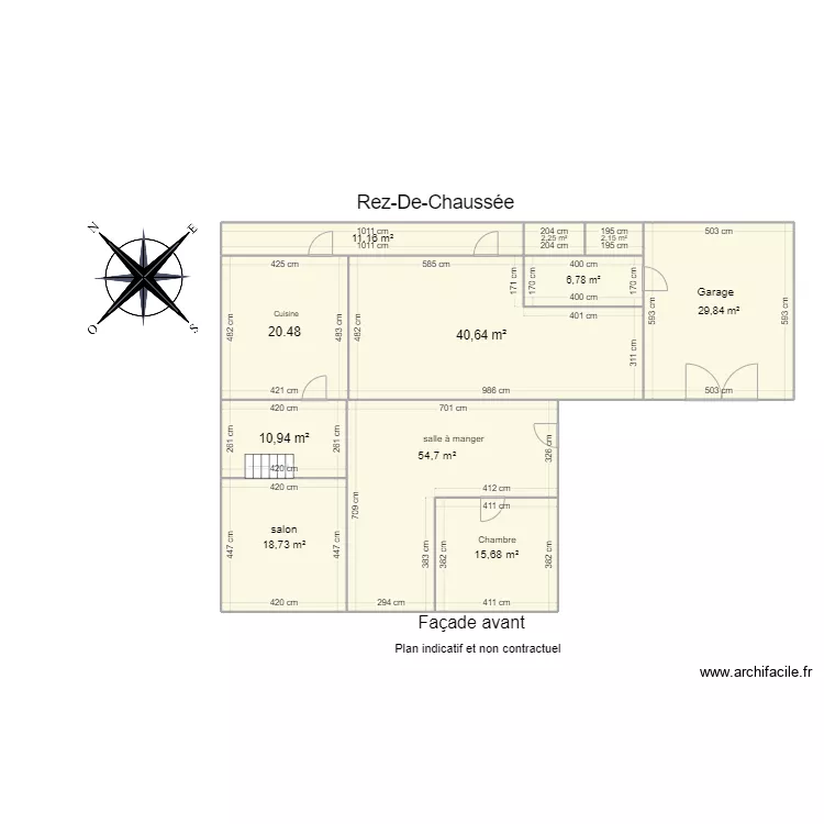 plan vierves rez. Plan de 