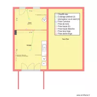 Plan technique  du Sous-sol  R-1